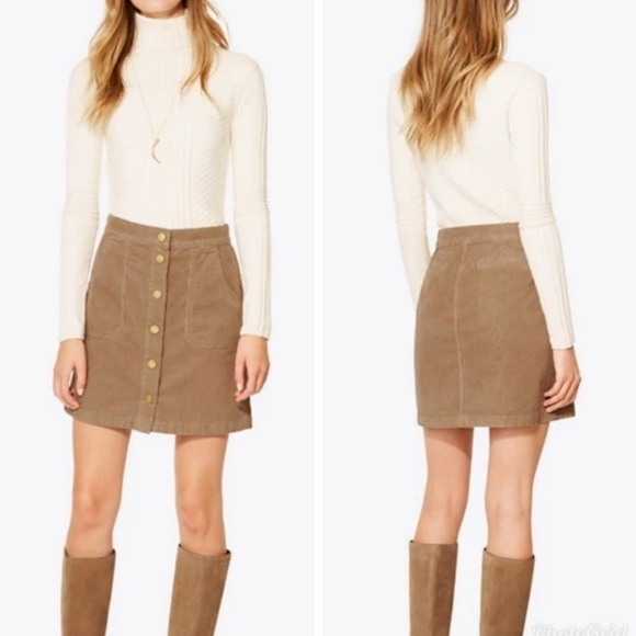 Tory Burch Dresses & Skirts - NWT TORY BURCH LUCITANO SKIRT ~ 12 ~ BEACH WOOD